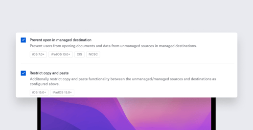 Introducing Improvements to Managed Open In and Restrictions Profiles