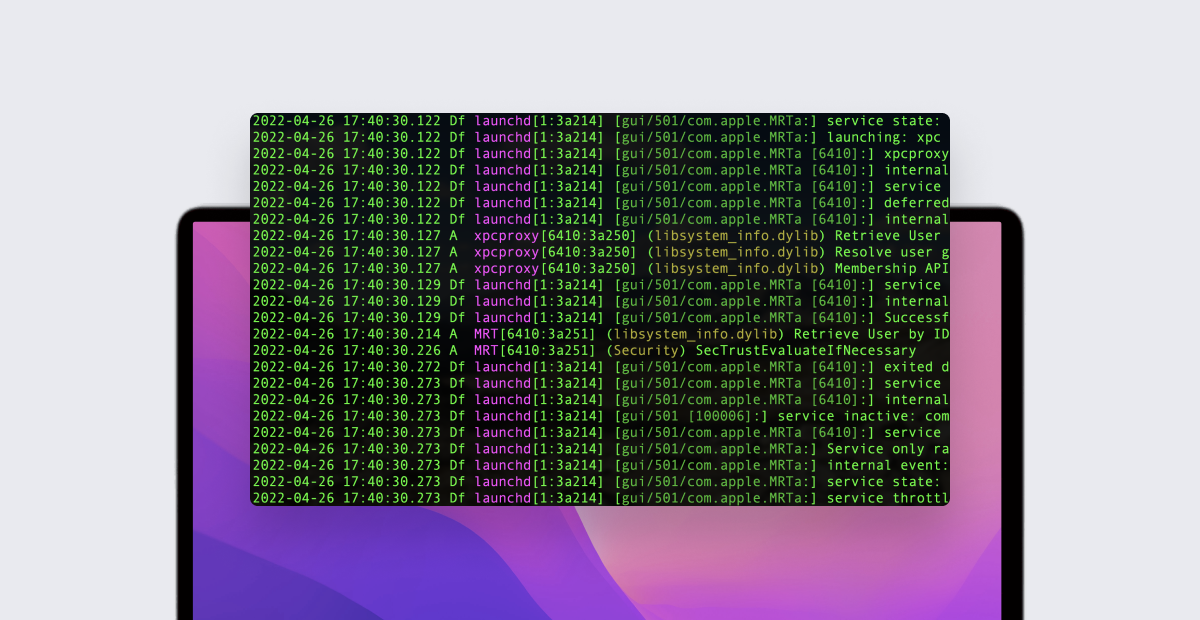 Mac Logging and the log Command: A Guide for Apple Admins