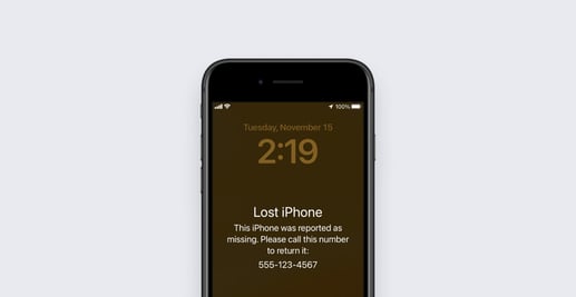 Lost Mode: Track Missing Devices, Protect User Privacy