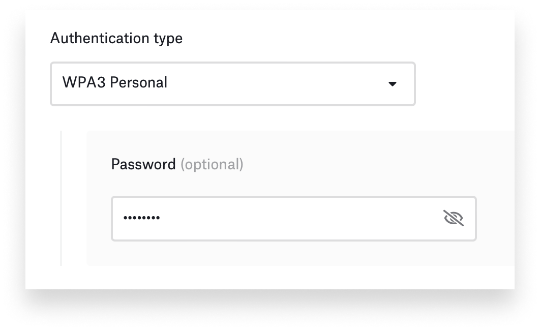 Configuring Wi-Fi authentication