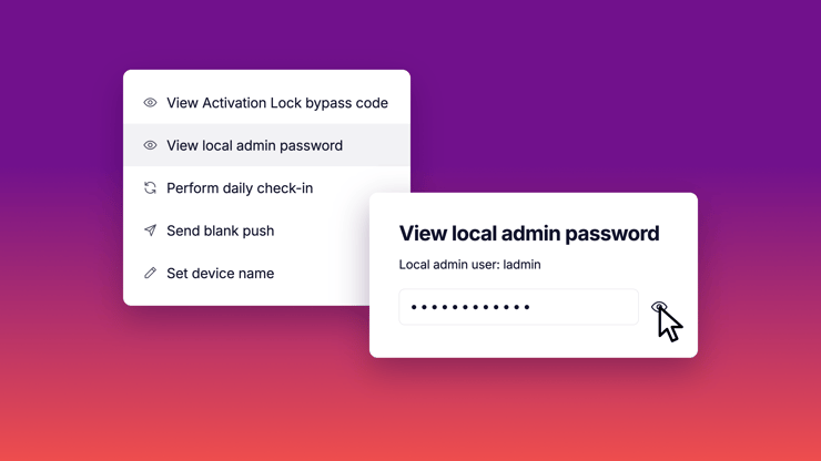 Introducing macOS LAPS in Iru: Secure, automated local admin passwords