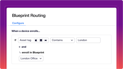 Introducing Blueprint Routing