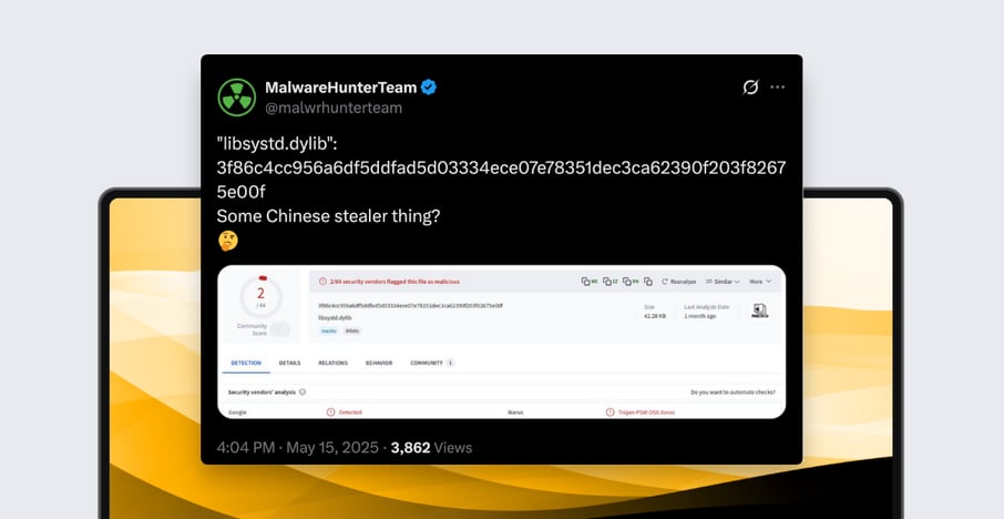 Dissecting the macOS 'AppleProcessHub' Stealer: A Technical Analysis