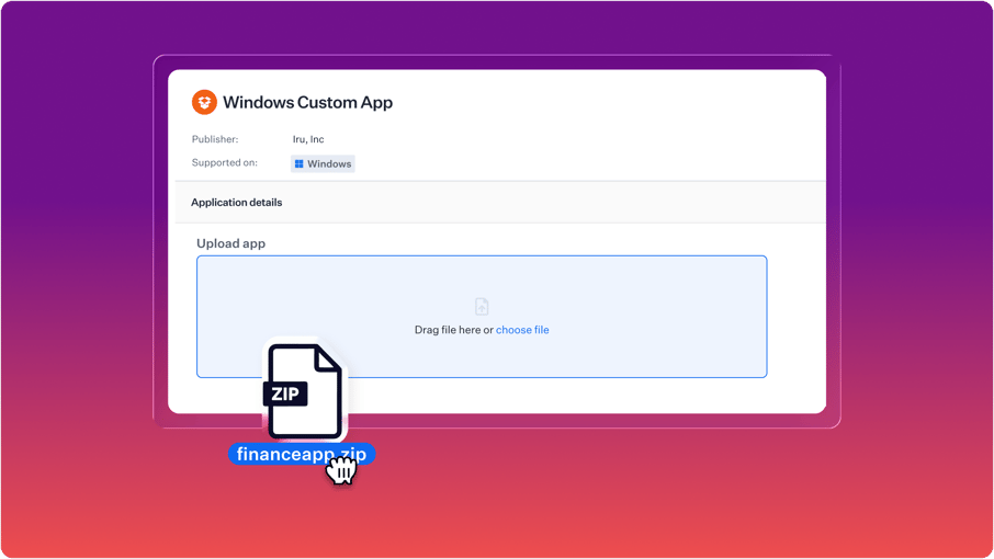 Deploy Any Windows App with Iru Custom Apps
