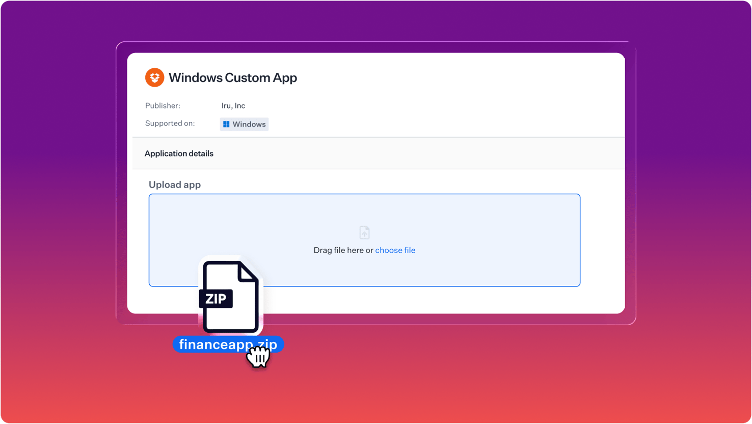 Deploy Any Windows App with Iru Custom Apps