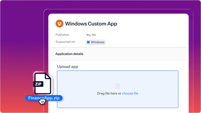 Featured image: Deploy Any Windows App with Iru Custom Apps