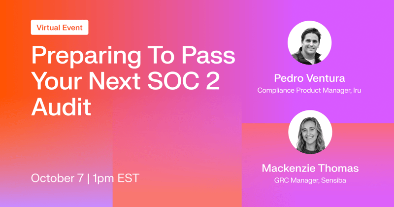 Preparing to pass your next SOC 2 audit