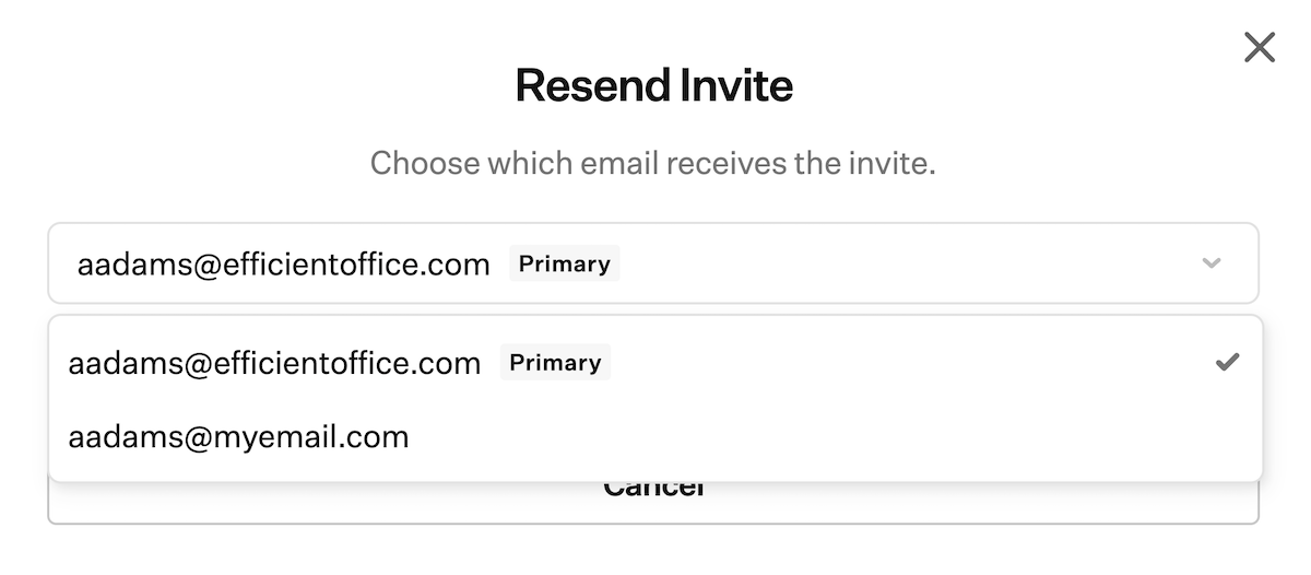 InviteSecondaryEmail