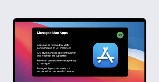 Managed Apps on macOS Big Sur
