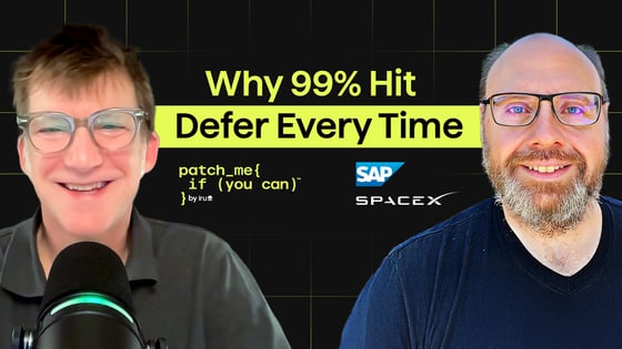 Episode 007 - Why 99% Hit Defer Every Time with Robert Hammen, SAP, ex-SpaceX