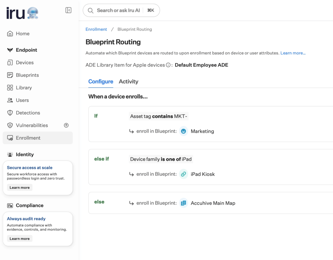 Introducing Blueprint Routing