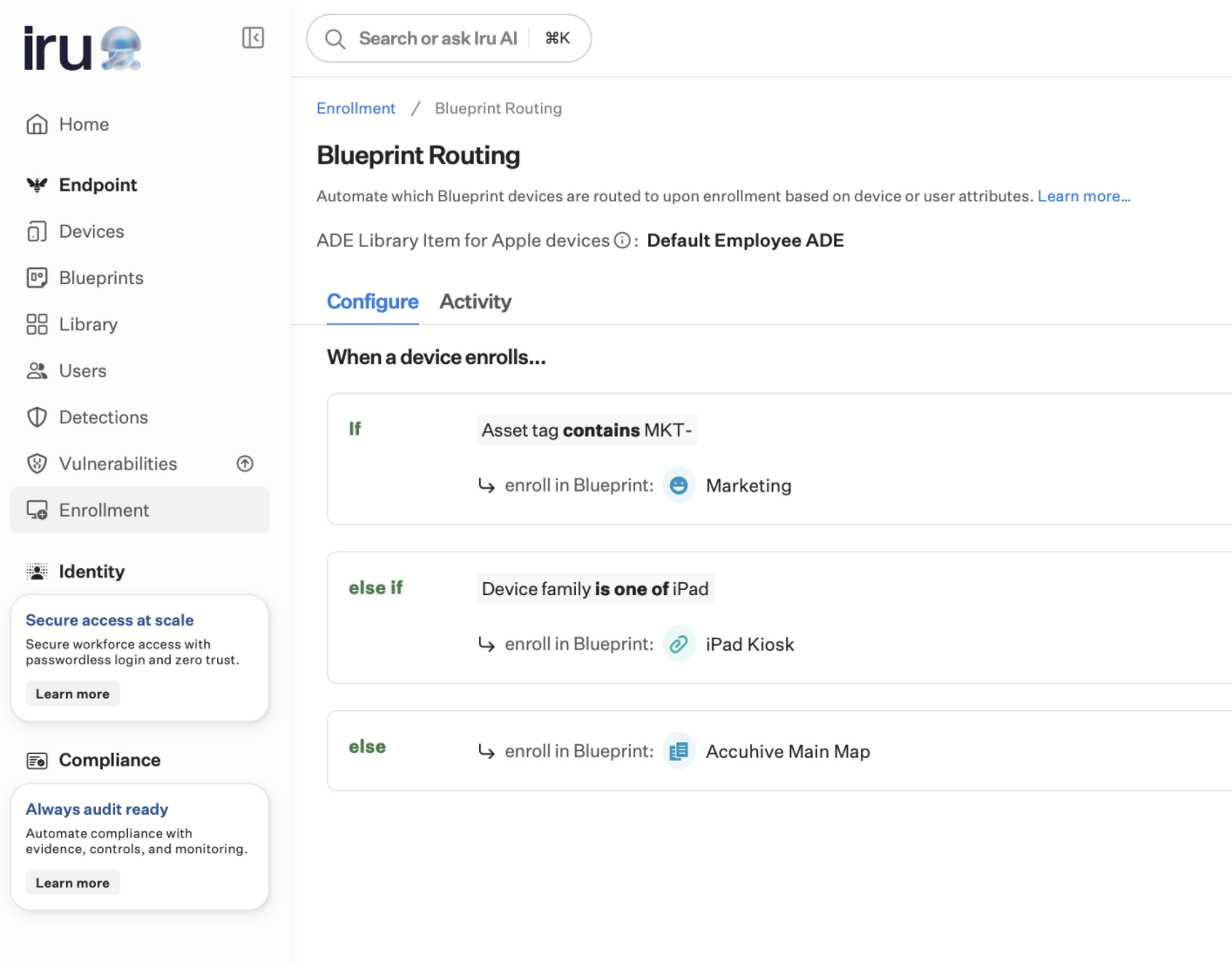 Introducing Blueprint Routing