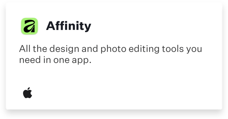 Auto App: Affinity