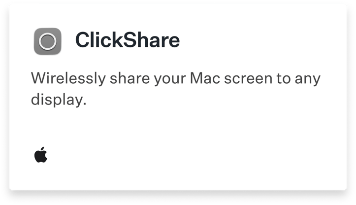 Auto App: ClickShare
