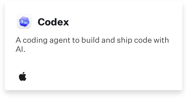 Auto App: Codex