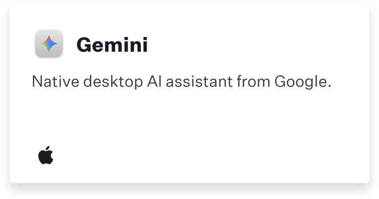 Auto App: Gemini