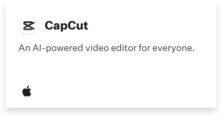 Auto App: CapCut