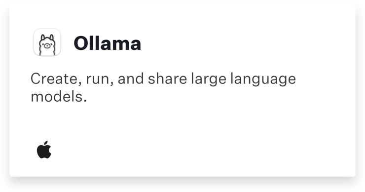 Auto App: Ollama