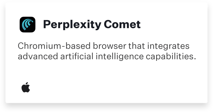 Auto App: Perplexity Comet