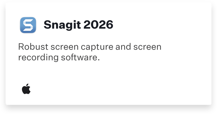 Auto App: Snagit 2026