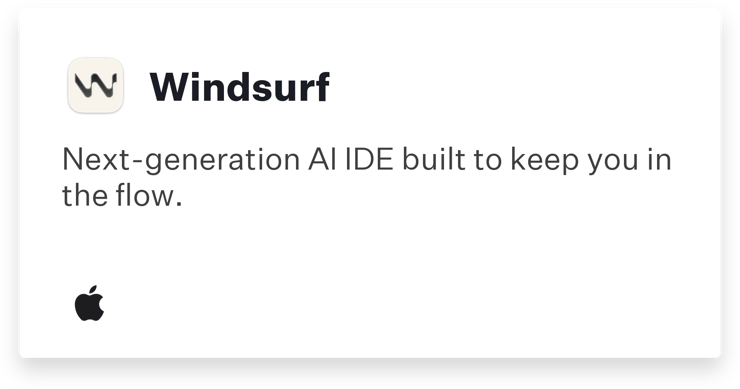 Auto App: Windsurf