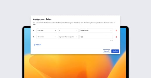 Introducing Assignment Rules