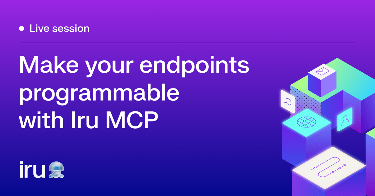 Preview image for Make your endpoints programmable with Iru MCP