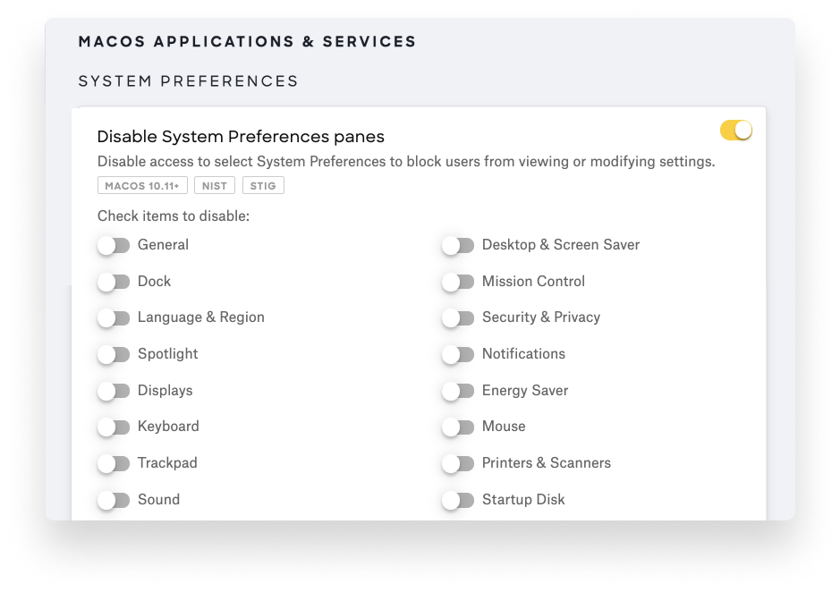 manage system preferences page kandji-1
