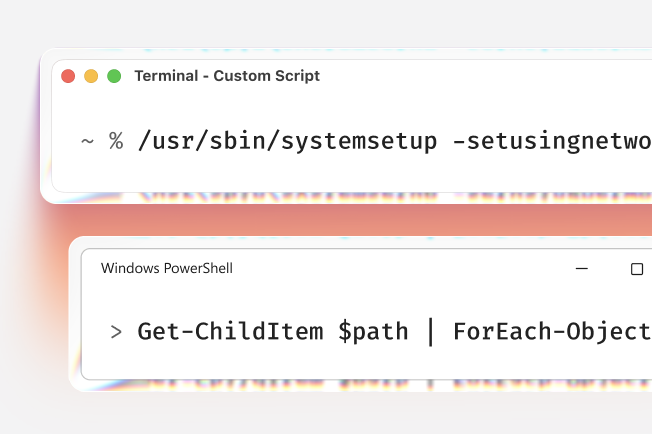 Custom scripts