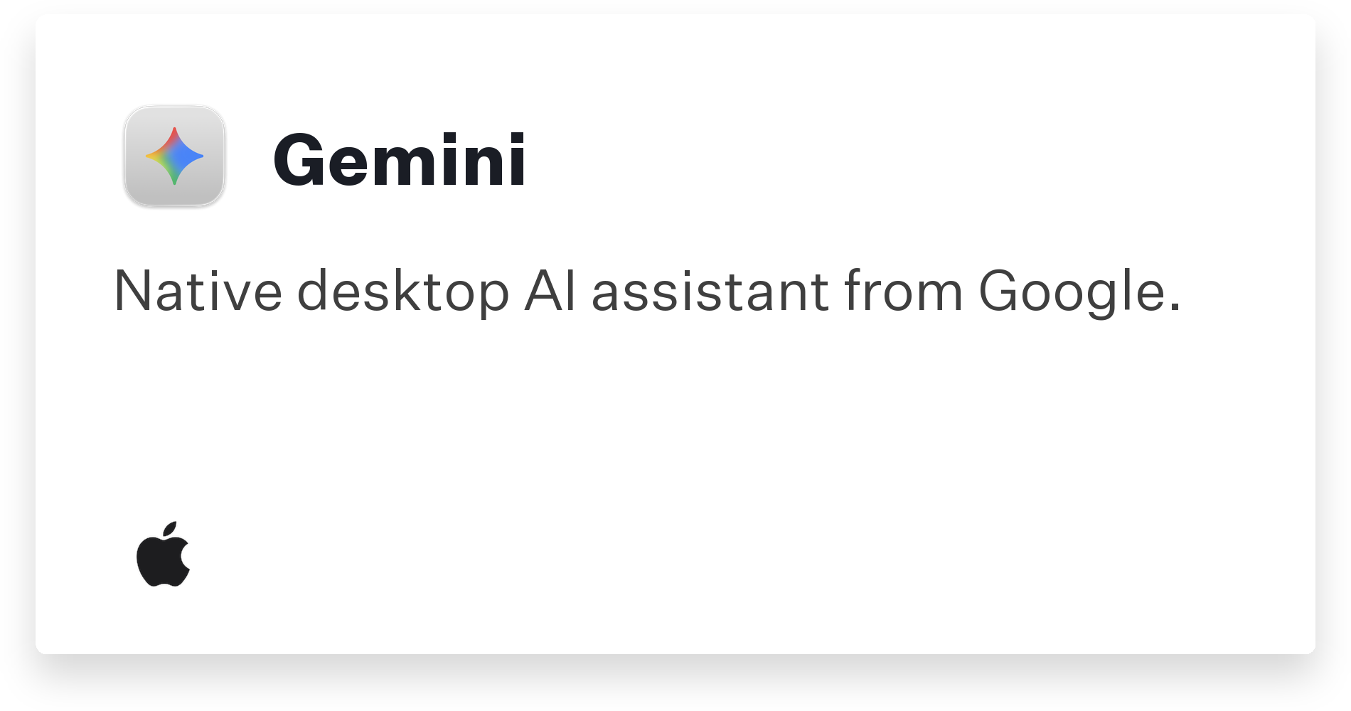 Gemini Title Card