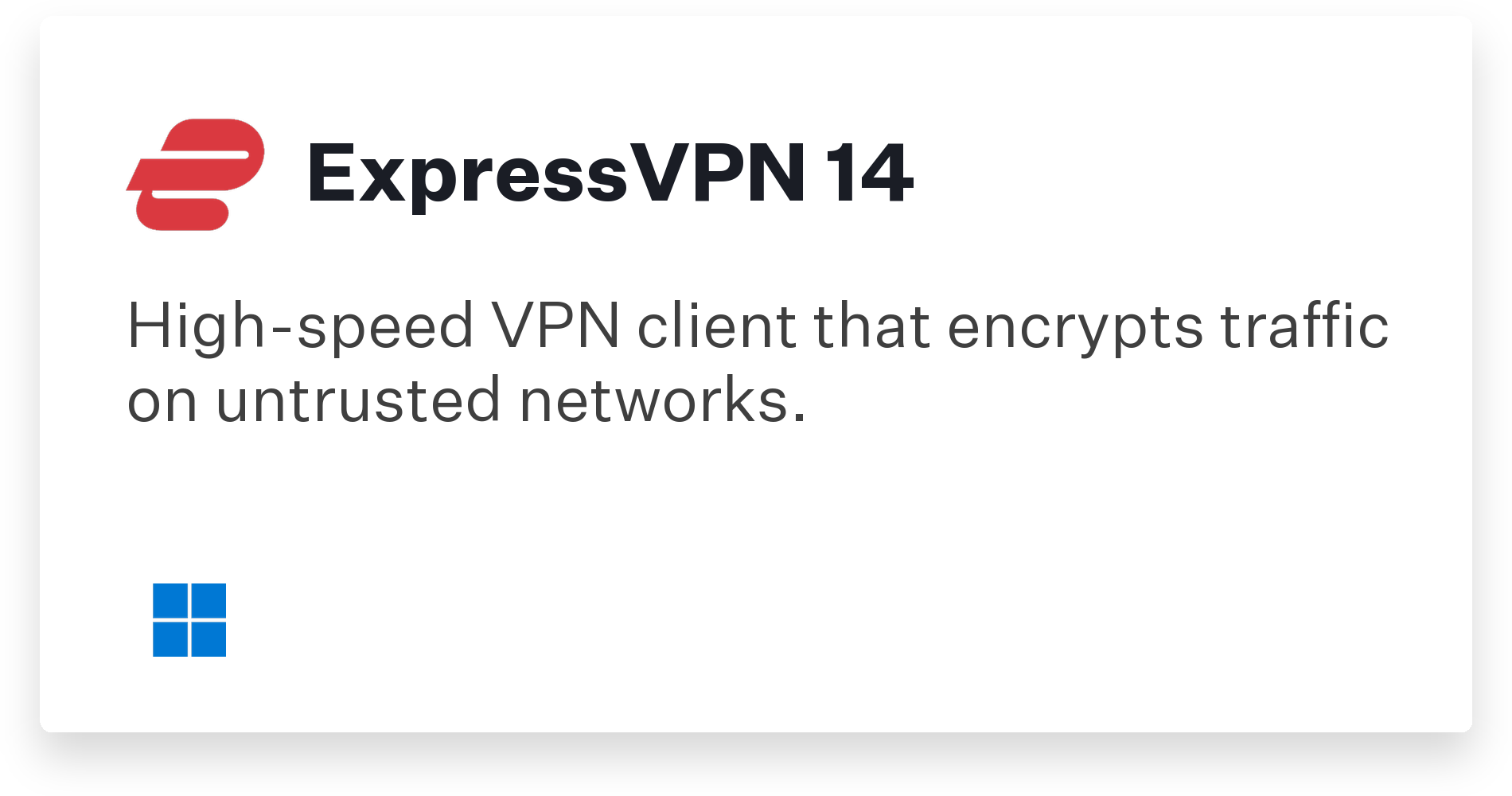 ExpressVPN 14 Title Card
