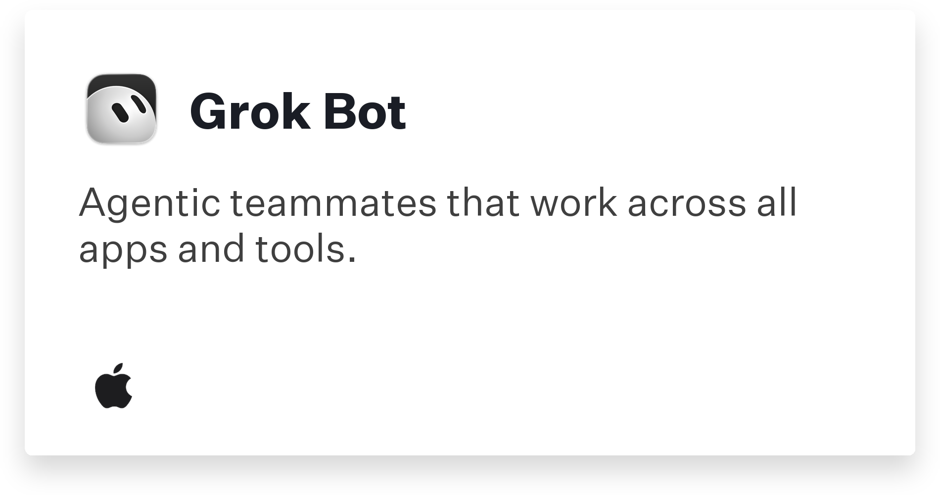 Grok Bot Title Card