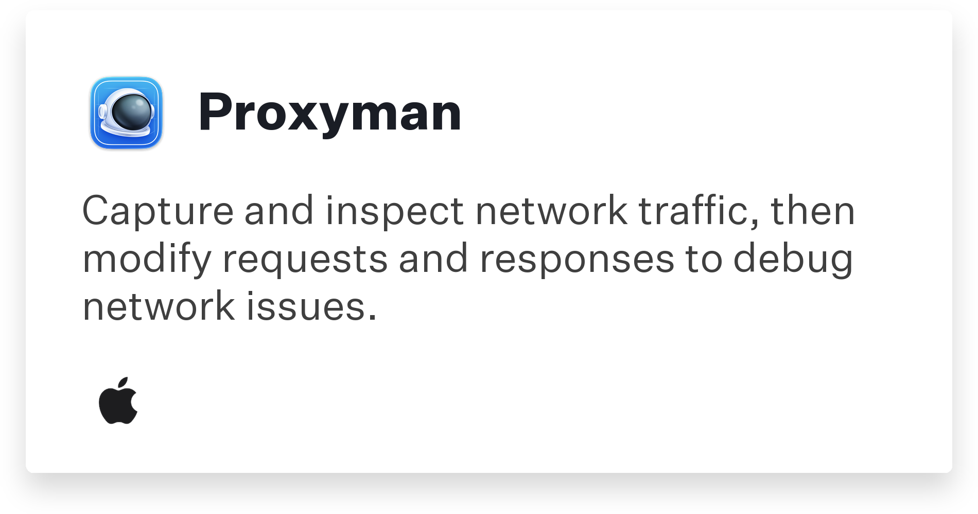 Proxyman Title Card