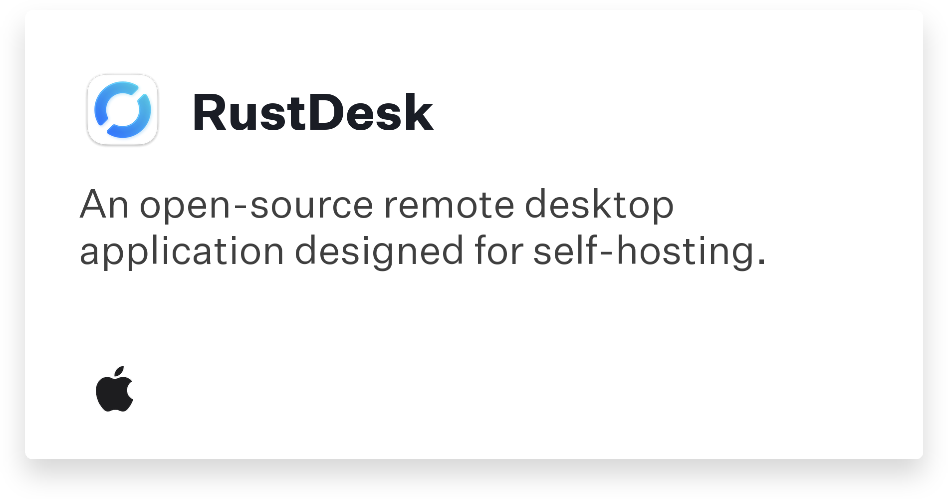 RustDesk Title Card