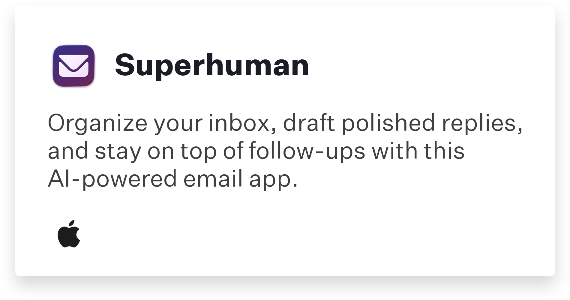 Superhuman Title Card
