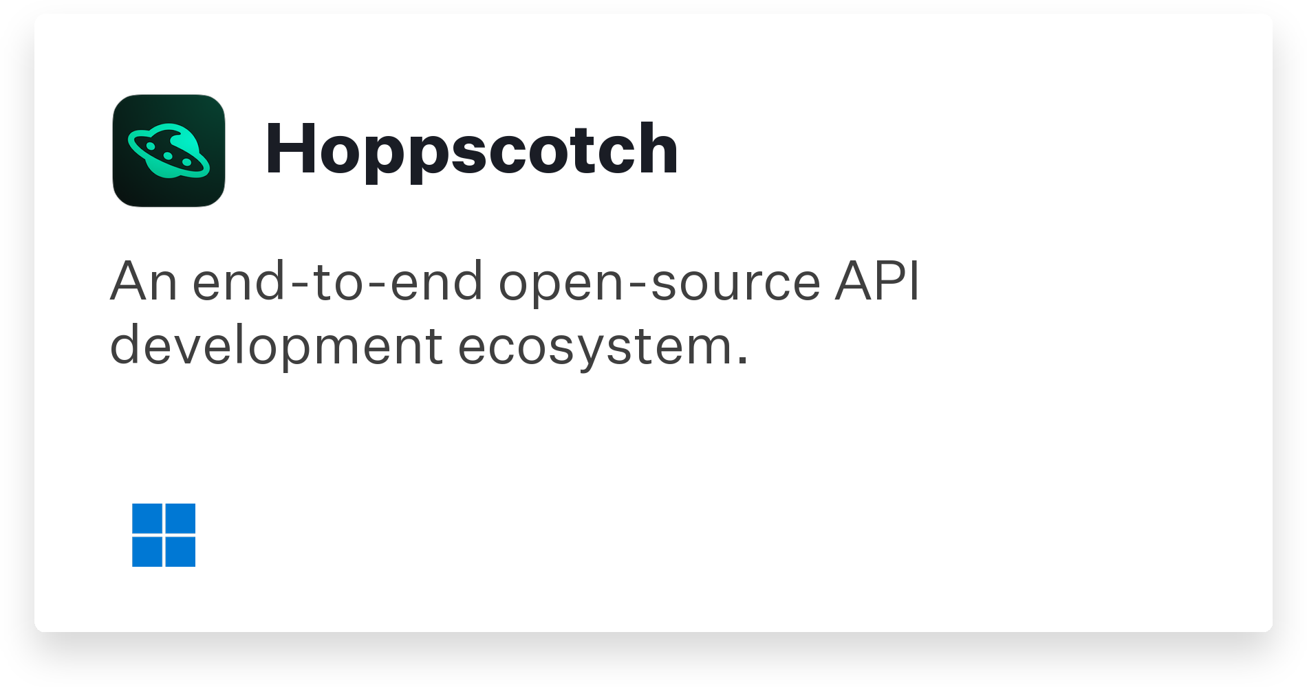 Hoppscotch Title Card